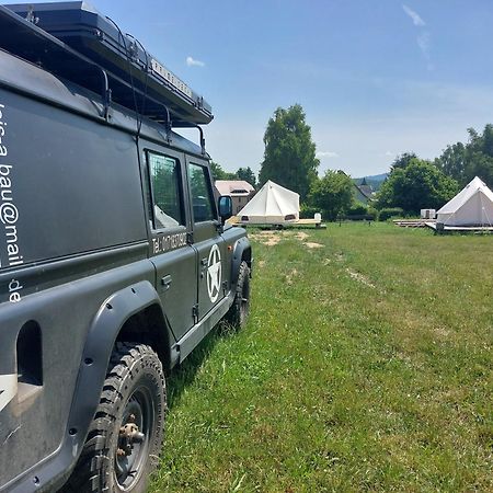 Autark Clamping Camp Hotel Durrhennersdorf Ngoại thất bức ảnh
